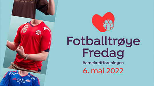 Fotballtrøyefredag 6. mai!